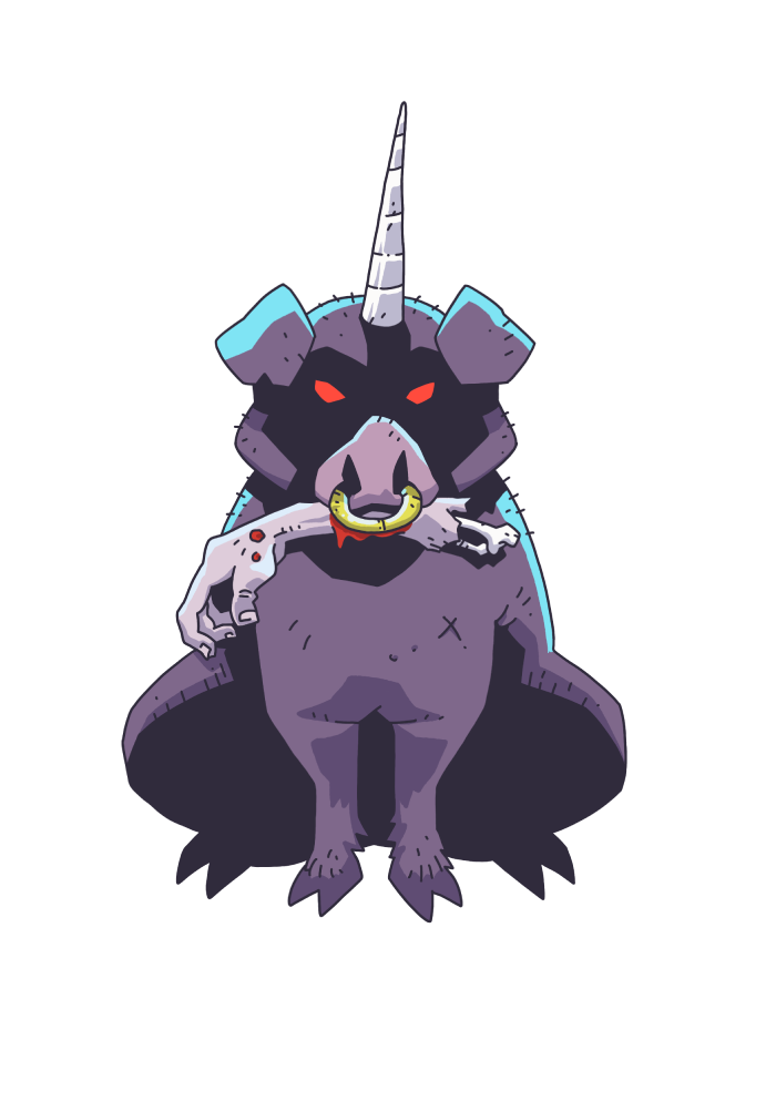 Unicorn porc